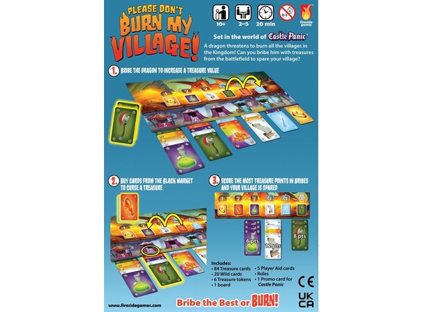 Please Dont Burn My Village Brädspel 