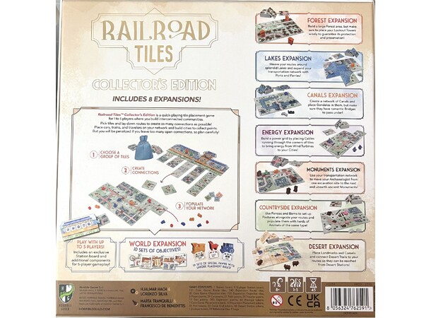 Railroad Tiles Coll Edition Brädspel 
