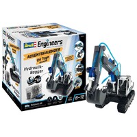 Revell Engineers Excavator Julkalender Model Kit Advent Calendar