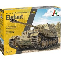 Sd Kfz 184 Panzerjäger Tiger Elefant Italeri 1:35 Byggsats
