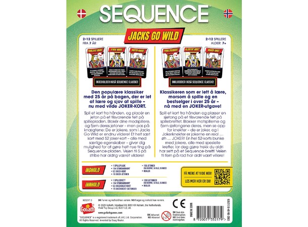 Sequence Jacks Go Wild - NORSK 