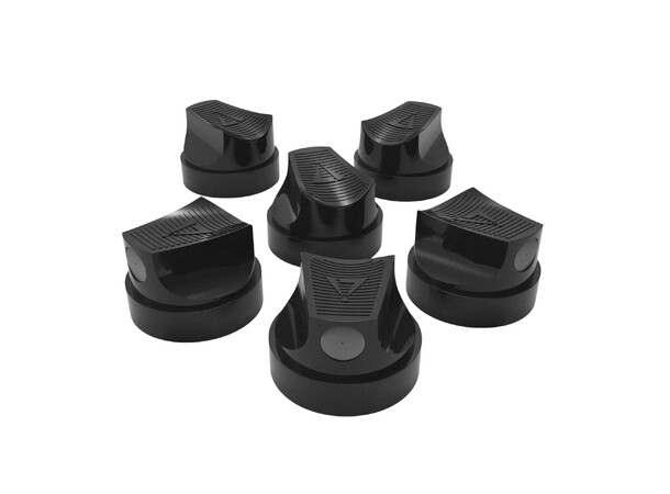 Skinny Pro Spray Caps (6 stk) - Black Green Stuff World 