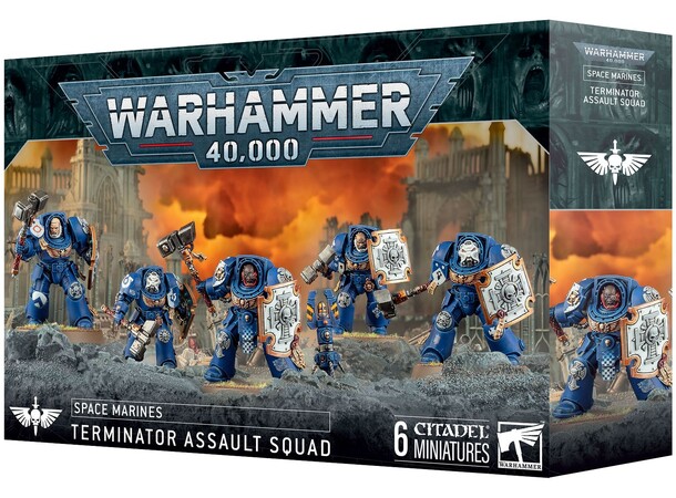 Space Marines Terminator Assault Squad 