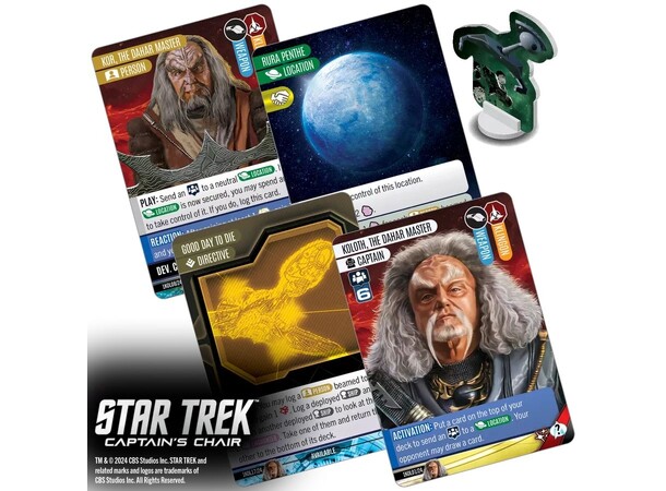 Star Trek Captains Chair Brädspel 
