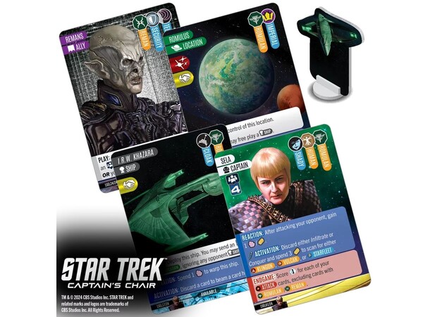 Star Trek Captains Chair Brädspel 
