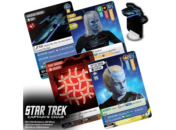 Star Trek Captains Chair Brädspel 
