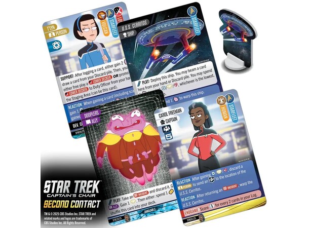 Star Trek Captains Chair Second Contact Expansion till Star Trek Captain's Chair 