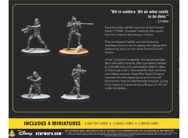 Star Wars Shatterpoint Good Soldiers Exp Expansion till Star Wars Shatterpoint 