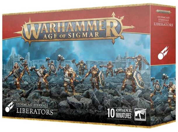 Stormcast Eternals Liberators Warhammer Age of Sigmar 