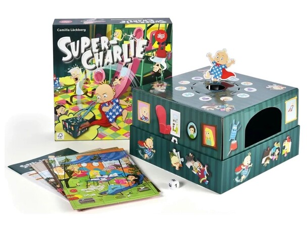 Super Charlie Brädspel Svensk utgåva 