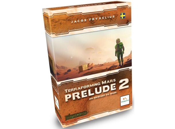 Terraforming Mars Prelude 2 Expansion Svensk utgåva 