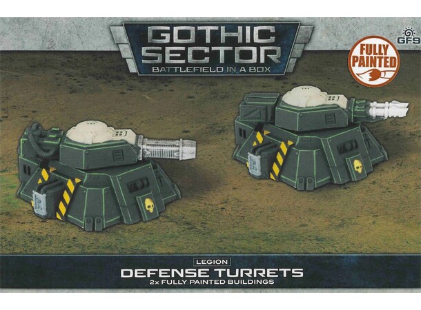 Terräng Legion Defense Turrets Battlefield in a Box - Gothic Sector 