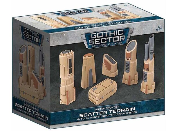 Terräng Scatter Terrain Battlefield in a Box - Gothic Sector 
