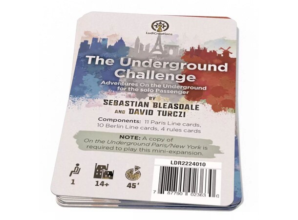The Underground Challenge Paris/New York Expansion till The Underground 