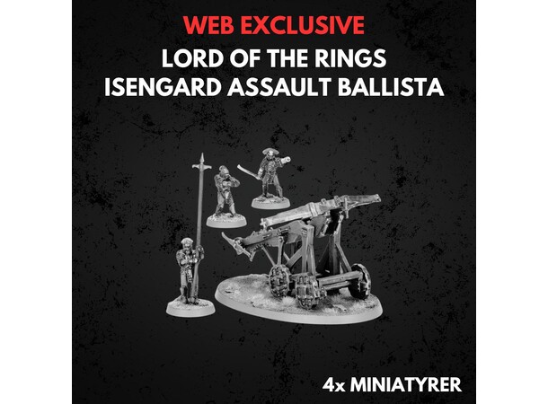 Uruk-Hai Siege Assault Ballista Middle-earth Strategy Battle Game 