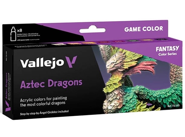 Vallejo Game Color Set Aztec Dragons 