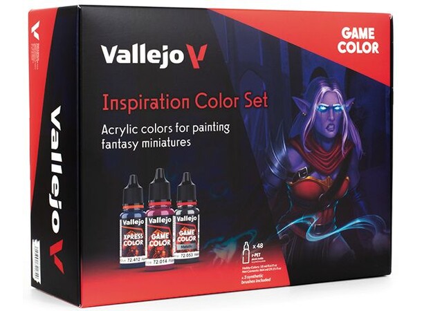 Vallejo Inspiration Color Set 