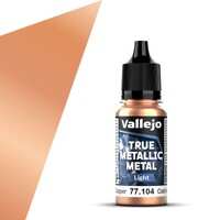 Vallejo True Metallic Light Ancient Copper - True Metallic Metal