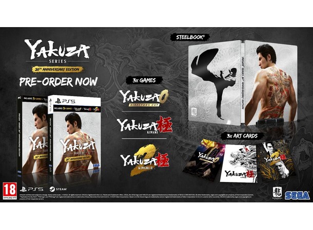 Yakuza 20th Anniversary Edition PS5 