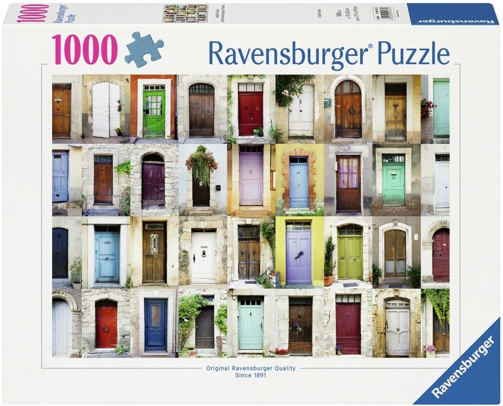 Beautiful Doors France 1000 bitar Pussel Ravensburger Puzzle