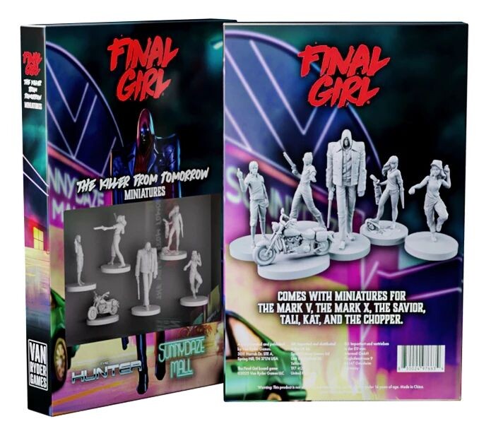 Final Girl Killer Tomorrow Miniatures Expansion till Final Girl