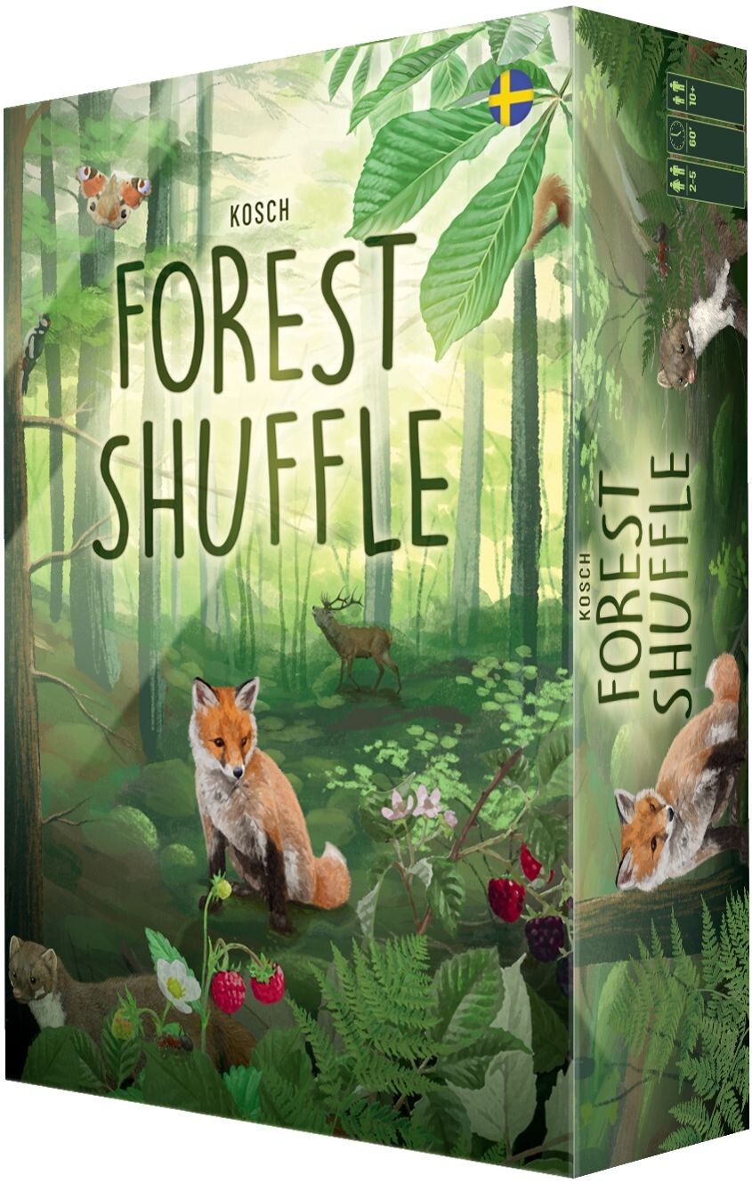 Forest Shuffle Brädspel - Svensk Svensk utgåva