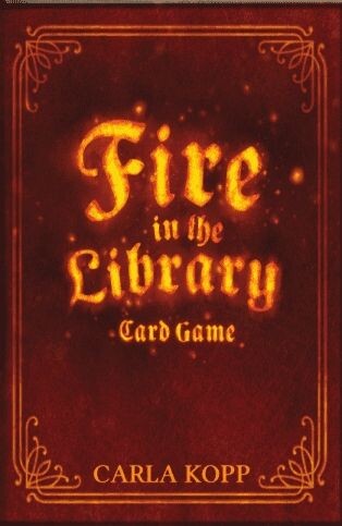 Fire in the Library Card Game Kortspel
