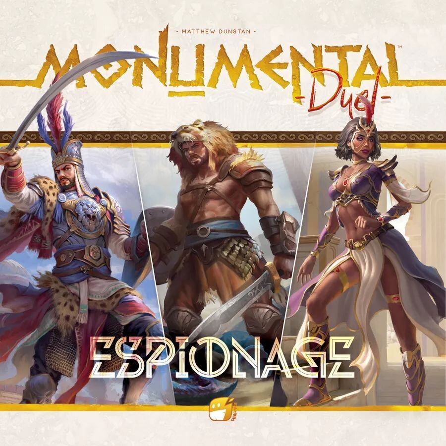 Monumental Duel Espionage Brädspel