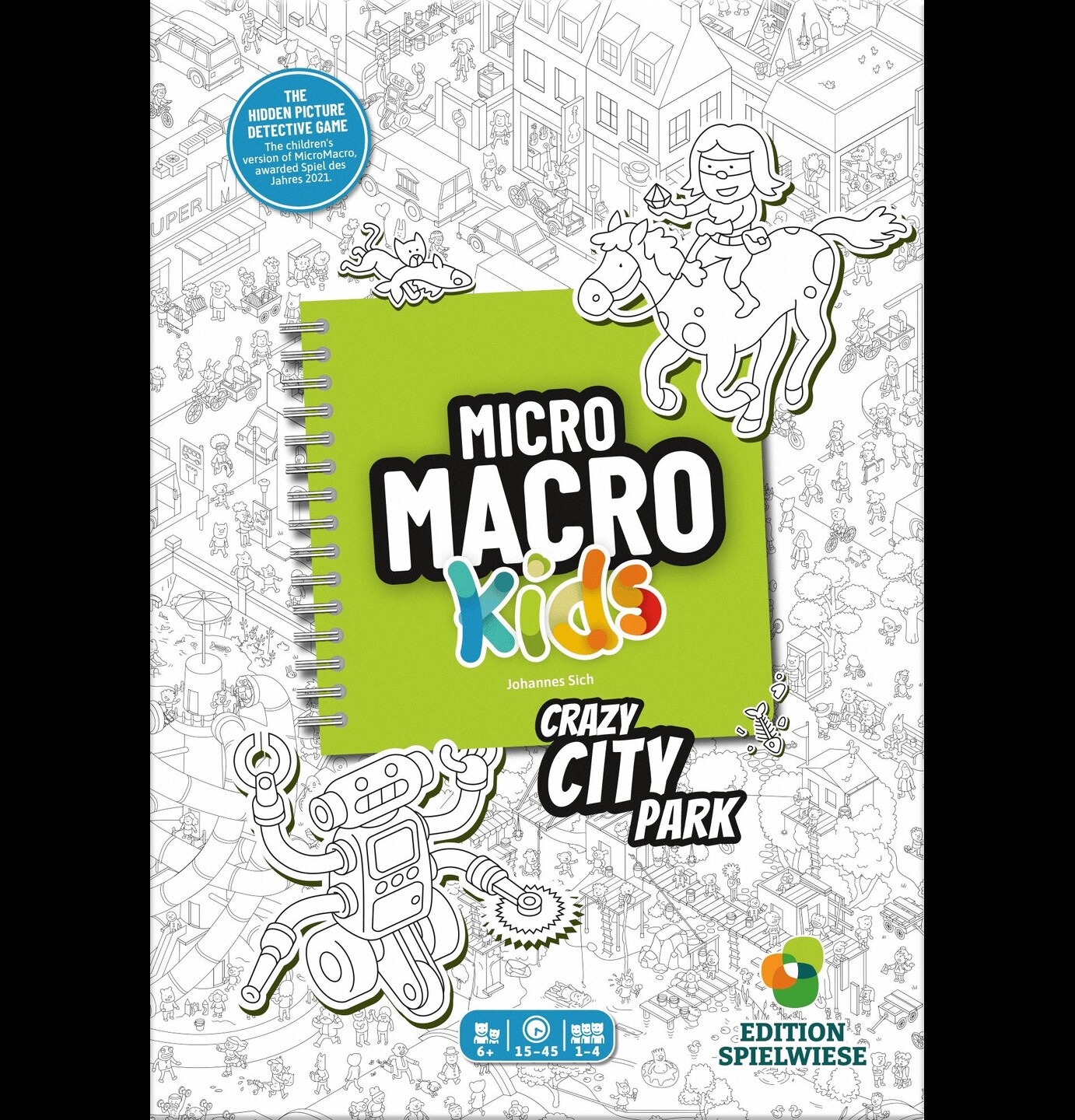 MicroMacro Kids Brädspel Crazy City Park