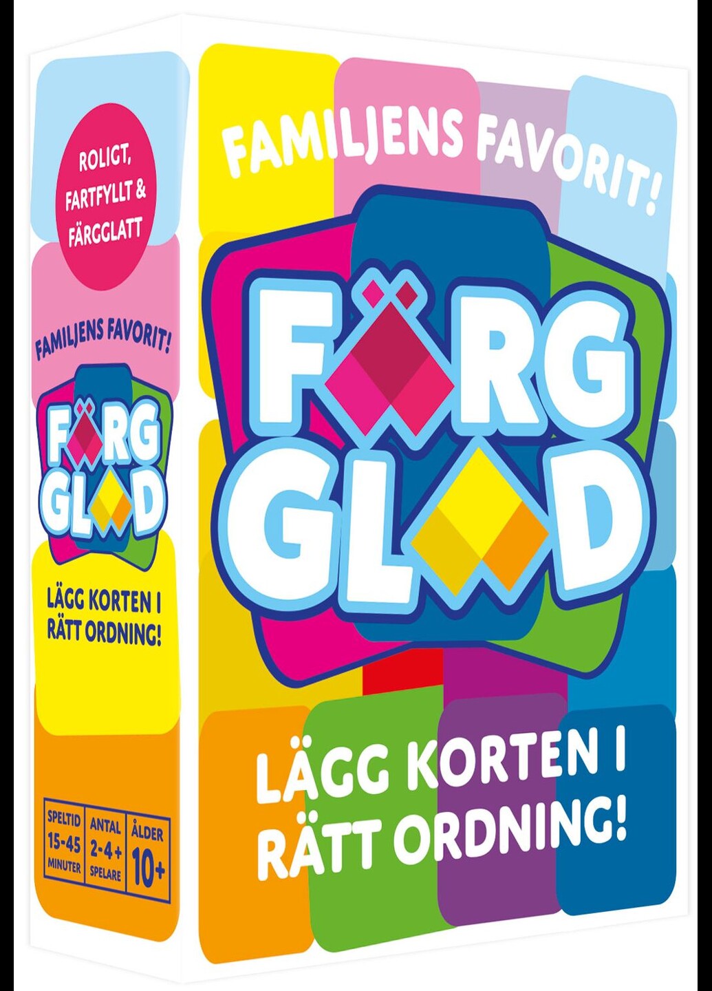 Färgglad Partyspel Svensk utgåva