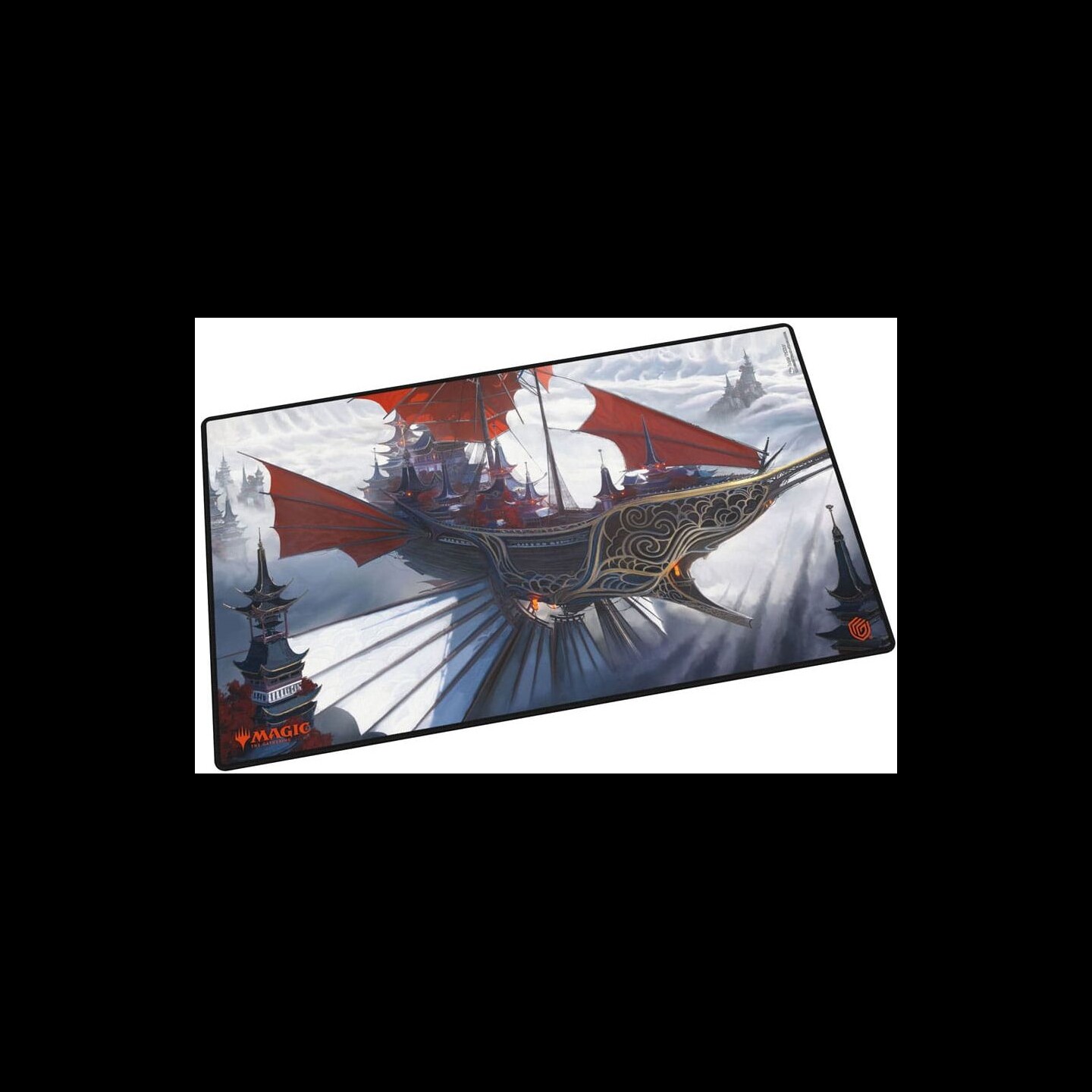 Magic Tarkir Dragonstorm Playmat Mystic Ultimate Guard - Monastery