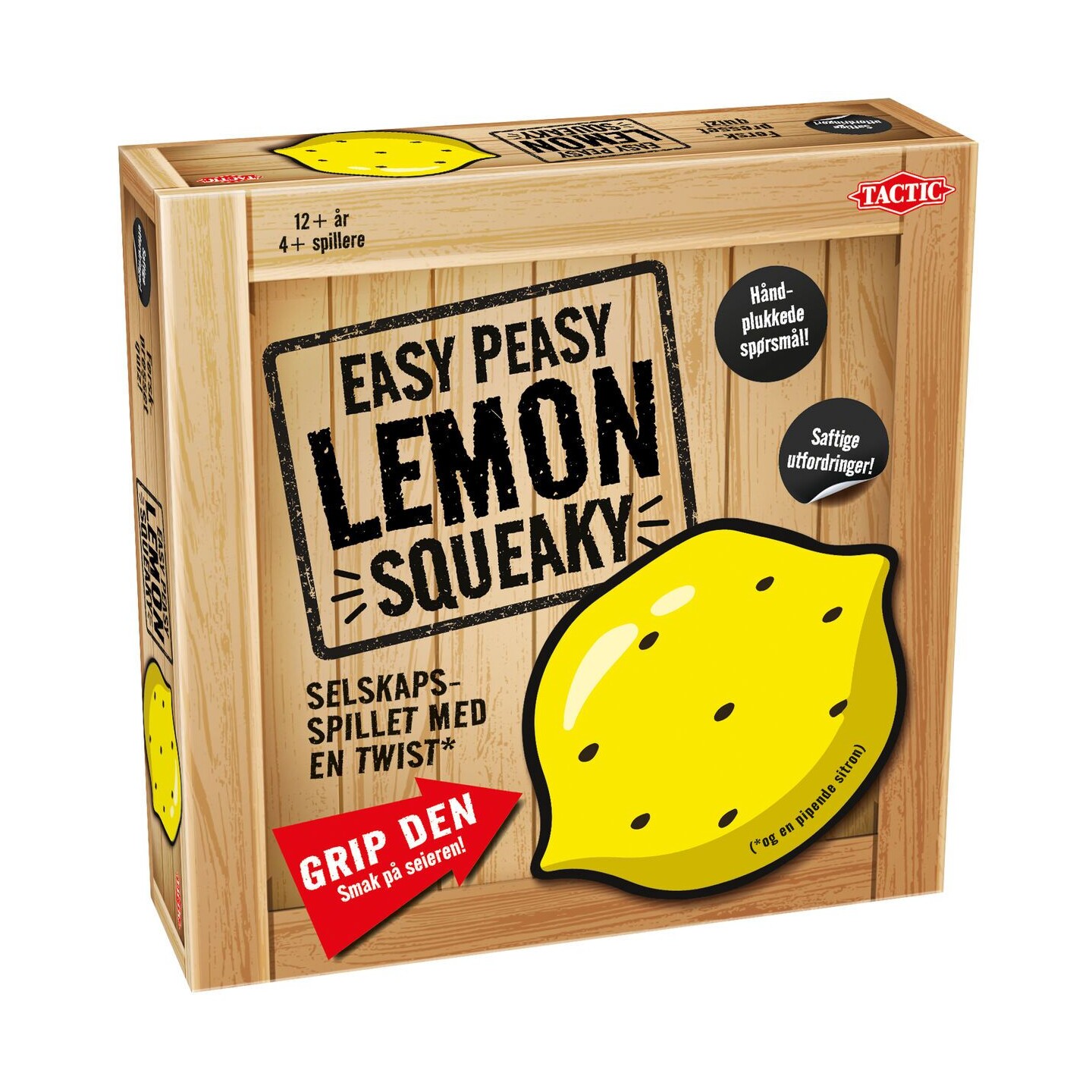 Easy Peasy Lemon Squeaky Partyspill Norsk utgave