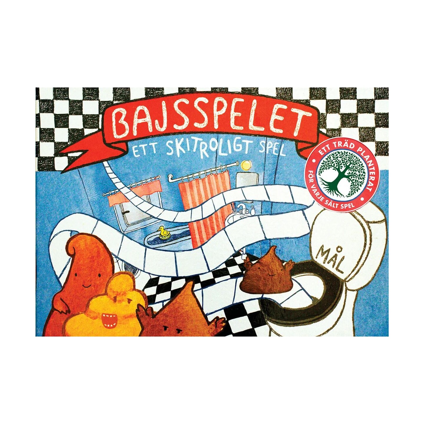 Bajsspelet Brädspel Svensk Utgåve