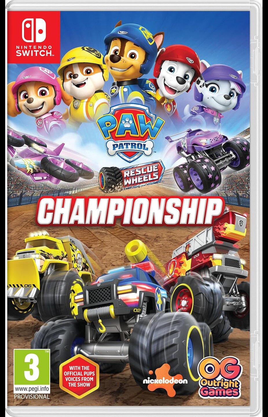 Paw Patrol Rescue Wheels Champ Switch