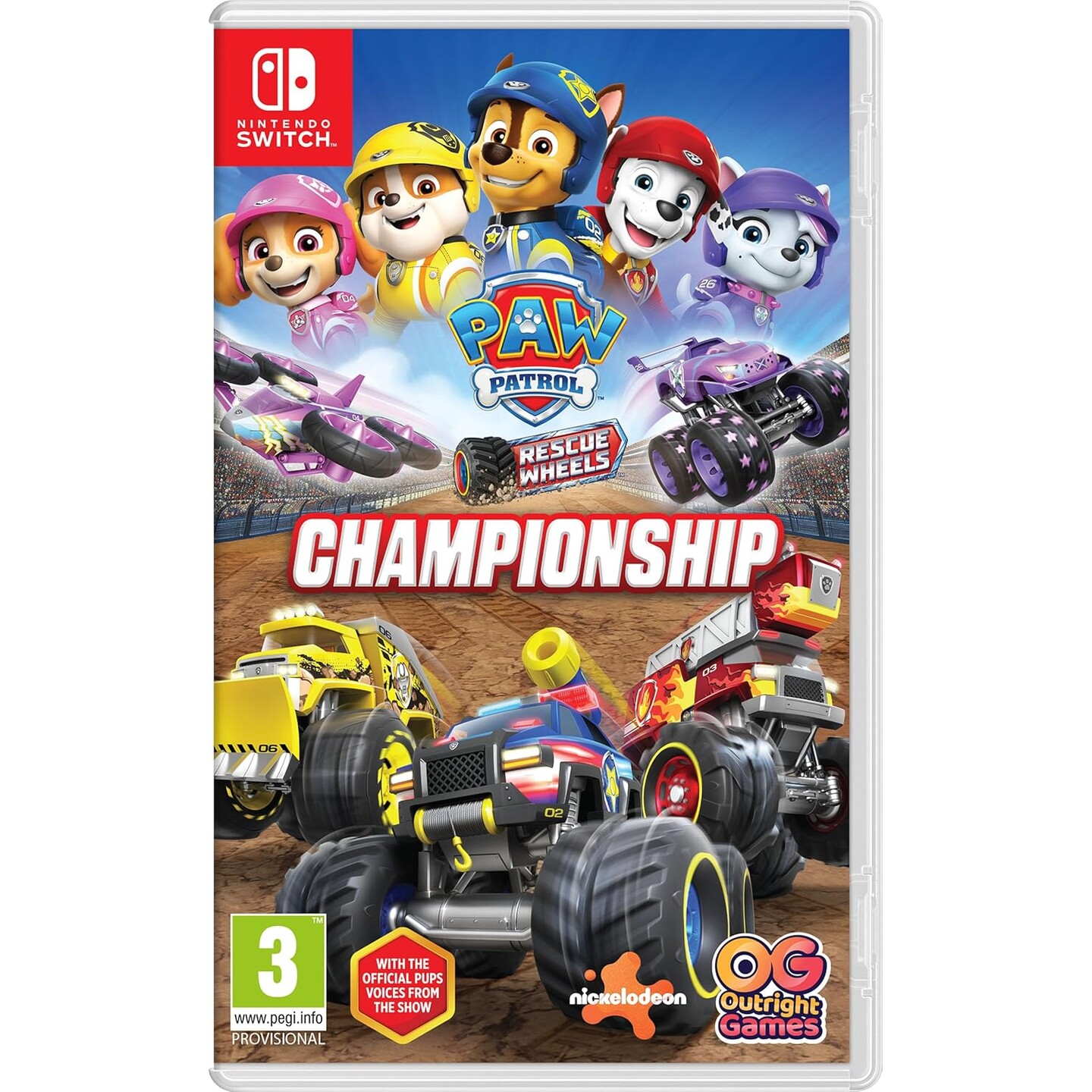 Paw Patrol Rescue Wheels Champ Switch