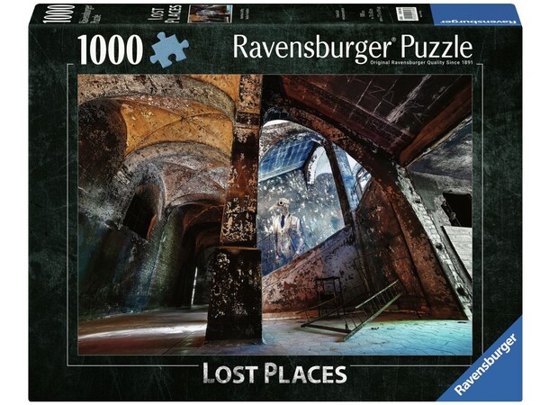 Alpenhaus Graffito Beelitzer 1000 bitar Ravensburger Puzzle Pussel 