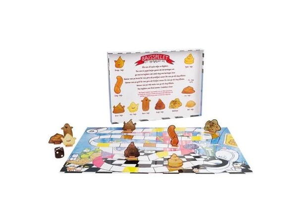 Bajsspelet Brädspel Svensk Utgåve 