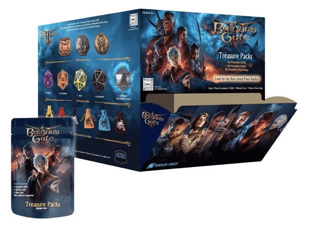 Baldurs Gate 3 Treasure Pack - 1 st 