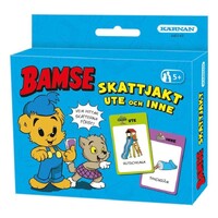 Bamse Skattjakt ute och inne Kortspel Svensk utgåva
