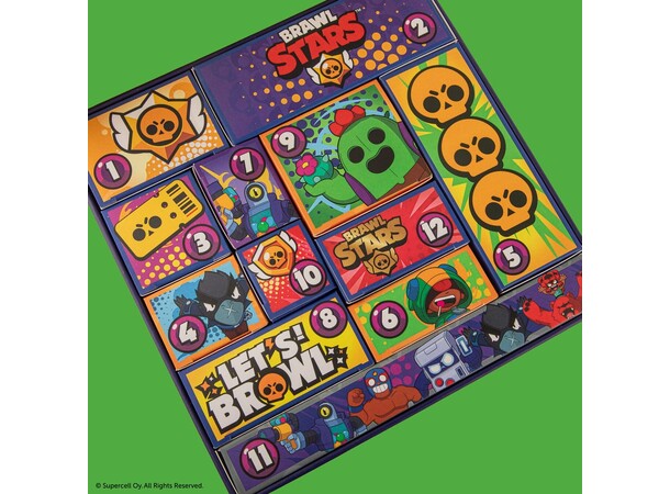 Brawl Stars Julkalender 2025 Adventskalender 