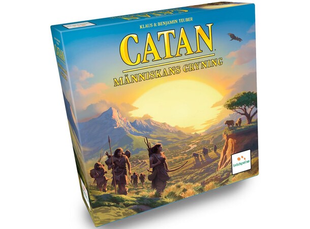 Catan Människans Gryning Brädspel Svensk utgåva 