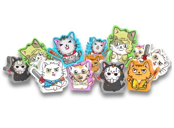 Cats vs Cucumbers Killer Kitten Meeple Expansion til Cats vs Cubumbers 