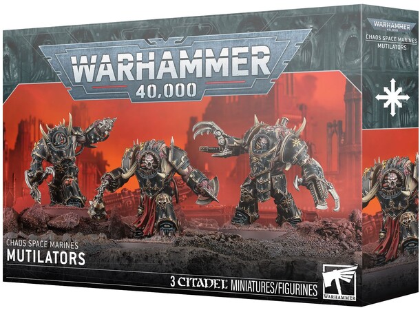 Chaos Space Marines Mutilators Warhammer 40K 