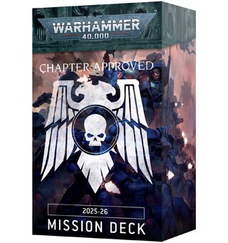 Chapter Approved 2025-26 Mission Deck Warhammer 40K