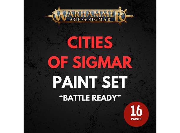 Cities of Sigmar Paint Set Warhammer Age of Sigmar - Battle Ready 