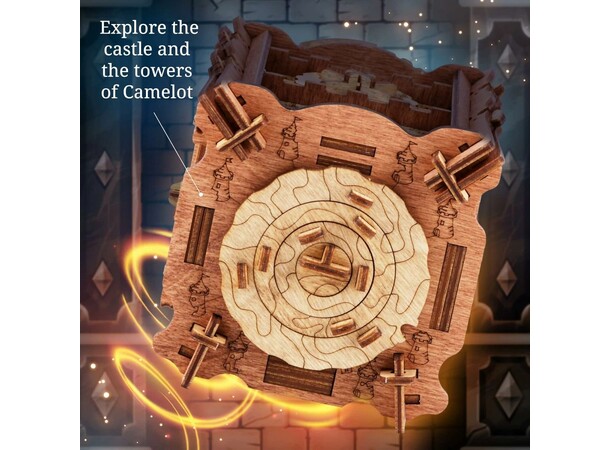 Cluebox Trial of Camelot Escape Room in a Box 