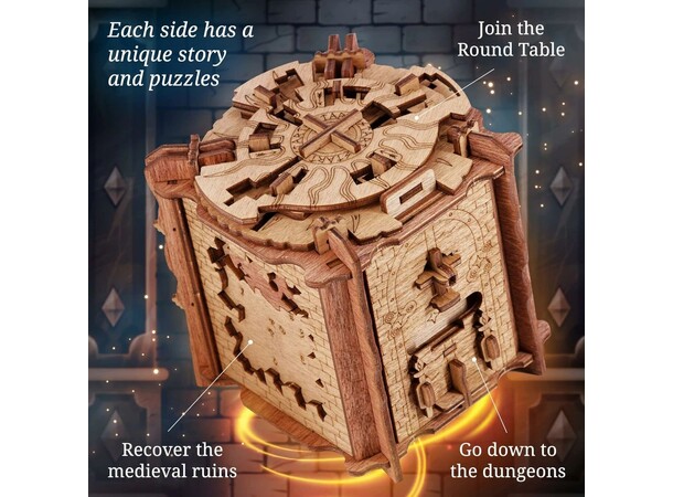 Cluebox Trial of Camelot Escape Room in a Box 