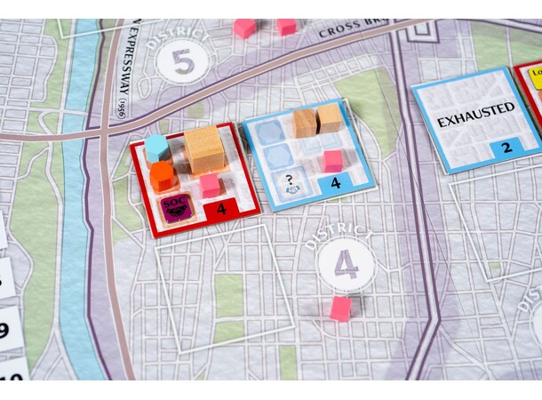 Cross Bronx Expressway Brädspel 