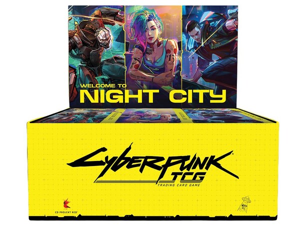 Cyberpunk TCG Night City Display Welcome to Night City 