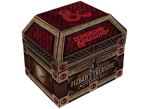 D&D Fizbans Treasure Mystery Dice Box Blind D20 Mystery Box 